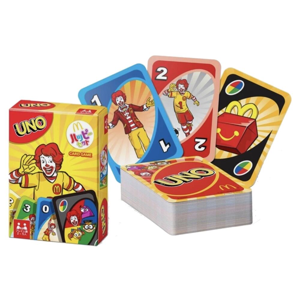 NIP Japanese Edition McDonald's UNO Cards 2017 Ships from USA